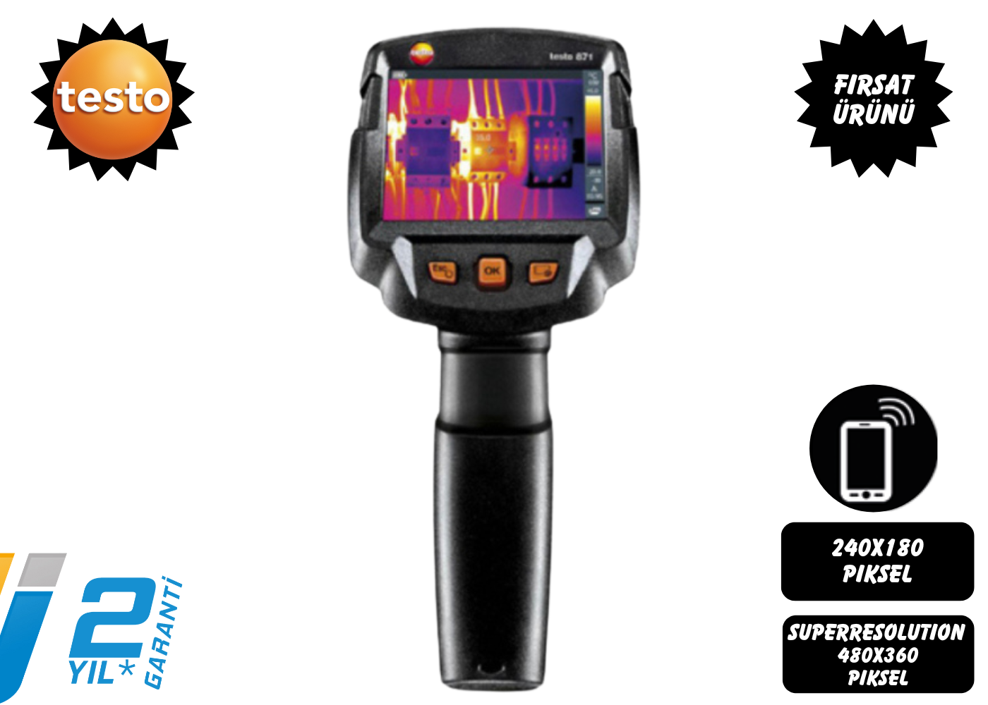 Testo 871 Termal Kamera