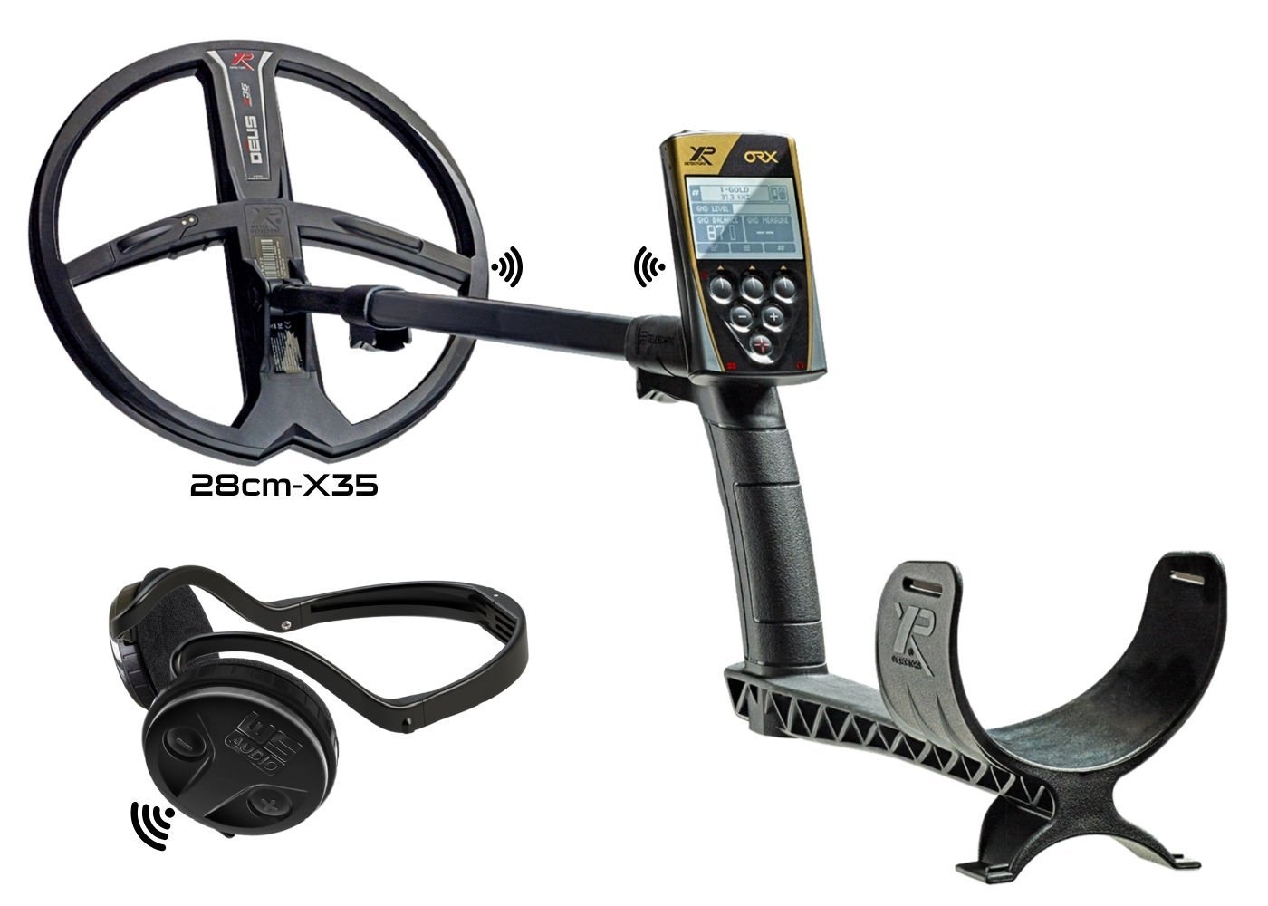 XP ORX Dedektör (Ana Ünite, WSA Kablosuz Kulaklık ve 28CM X35 Başlık İle)
