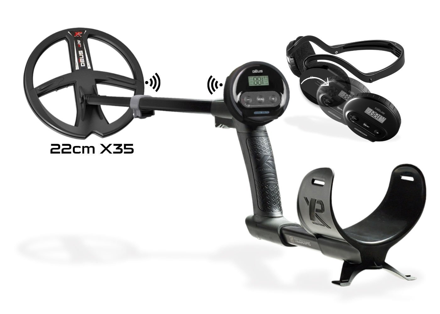 XP WS4 Master Dedektör (WS4 Kablosuz Kulaklık ve 22CM X35 Başlık ile)