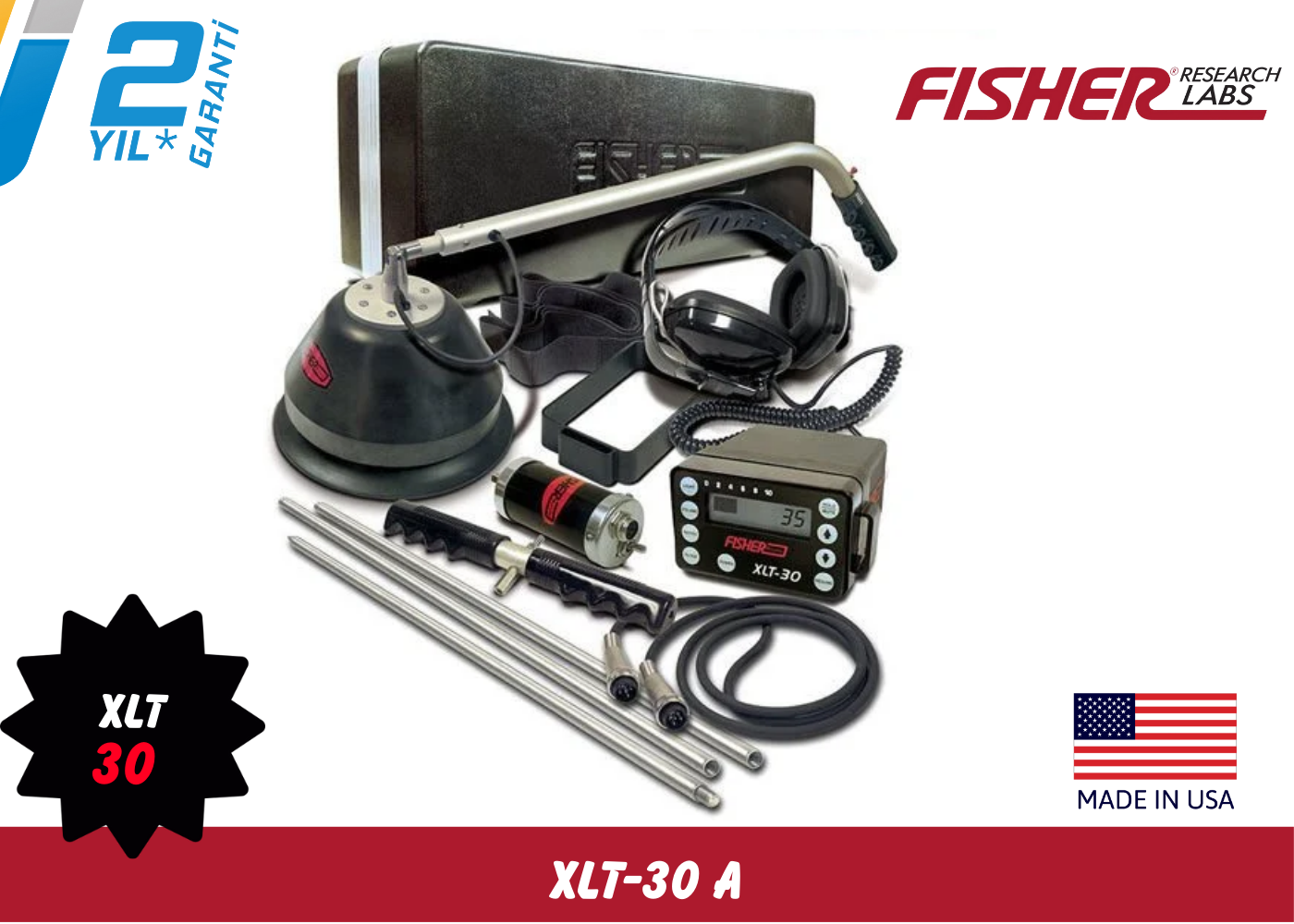 Fisher Xlt-30 A Su Kaçak Tespit Cİhazı
