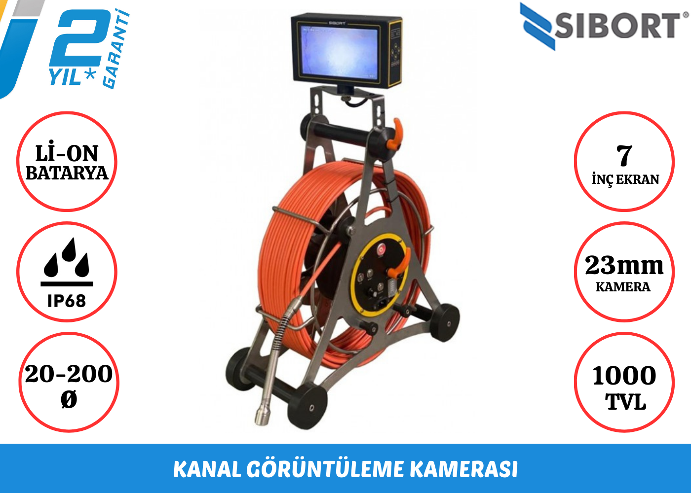 SR-25 Kanal Görüntüleme Kamerası