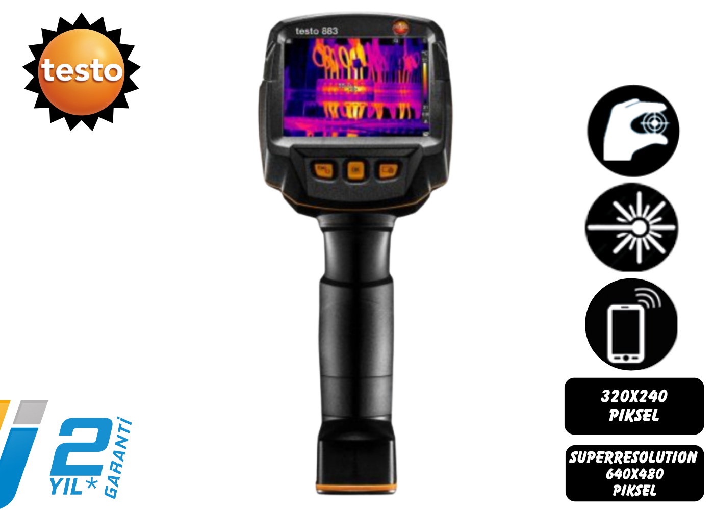 Testo 883 Termal Kamera