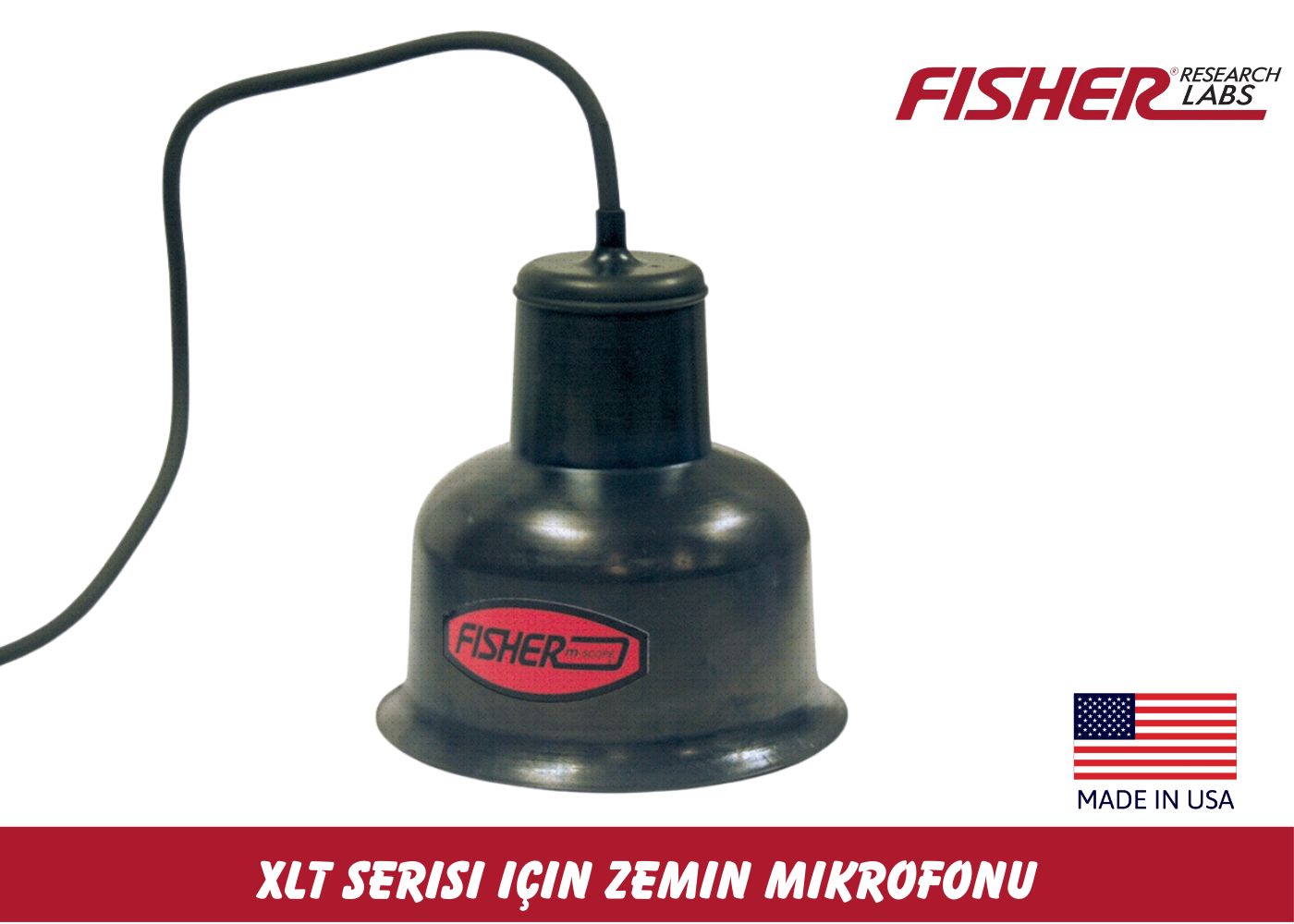 Fisher Xlt Serisi İçin Küçük Zemin Mikrofonu