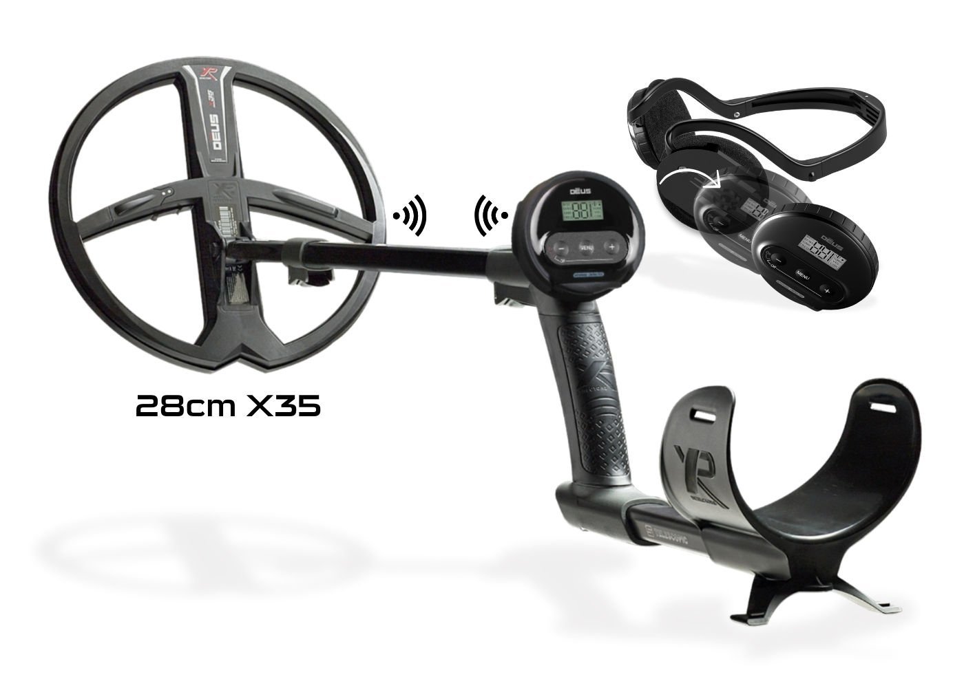 XP WS4 Master Dedektör (WS4 Kablosuz Kulaklık ve 28CM X35 Başlık ile)