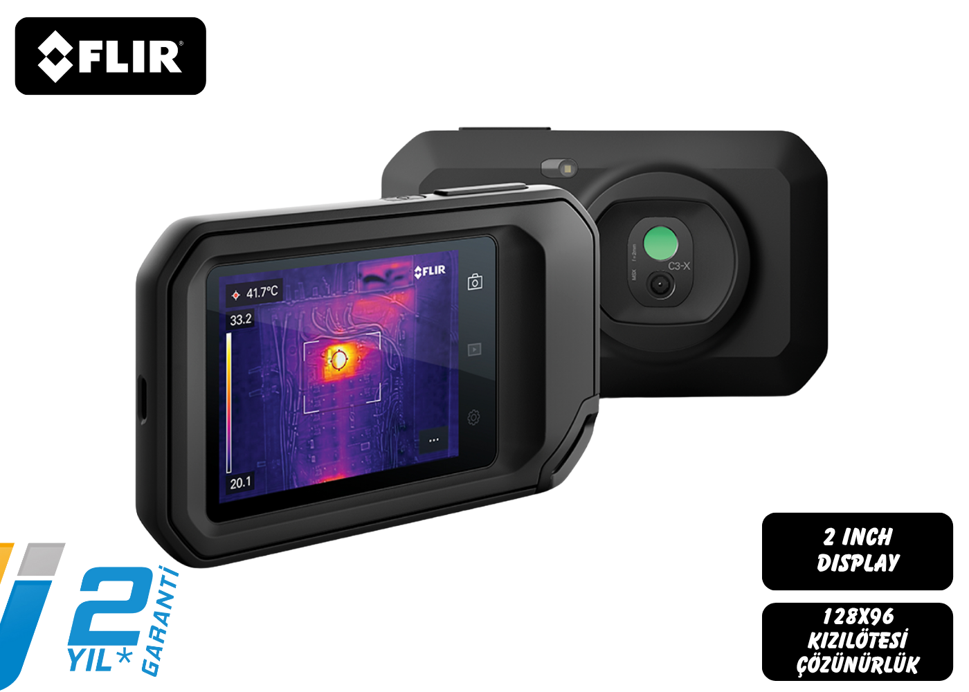 Flır C3-X Kompakt Termal Kamera