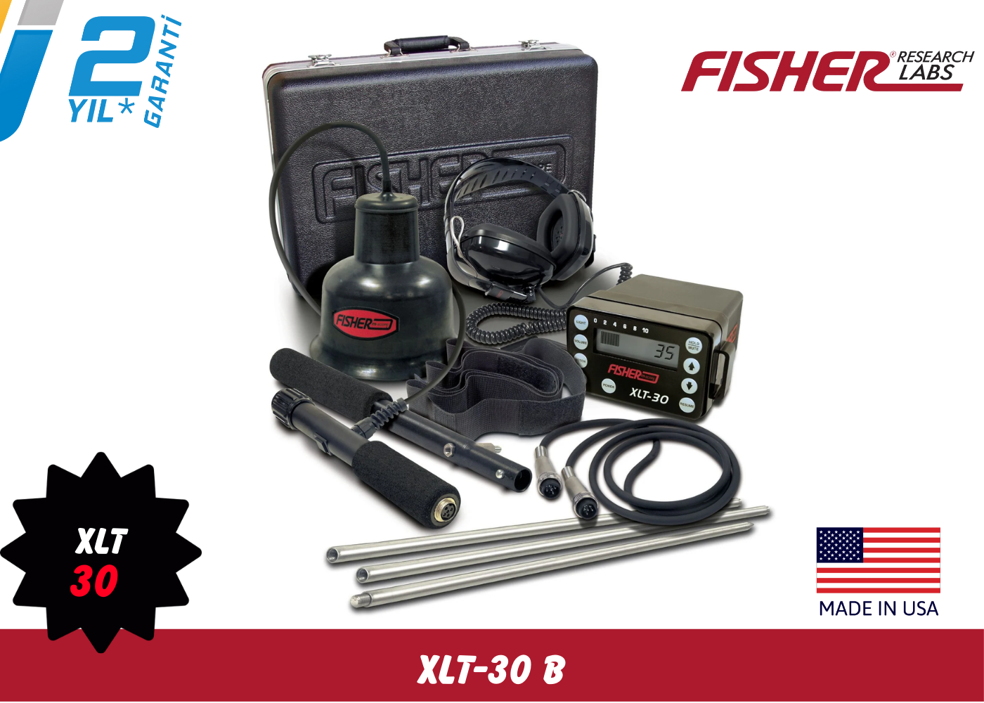 Fisher Xlt-30 B Su Kaçak Tespit Cihazı