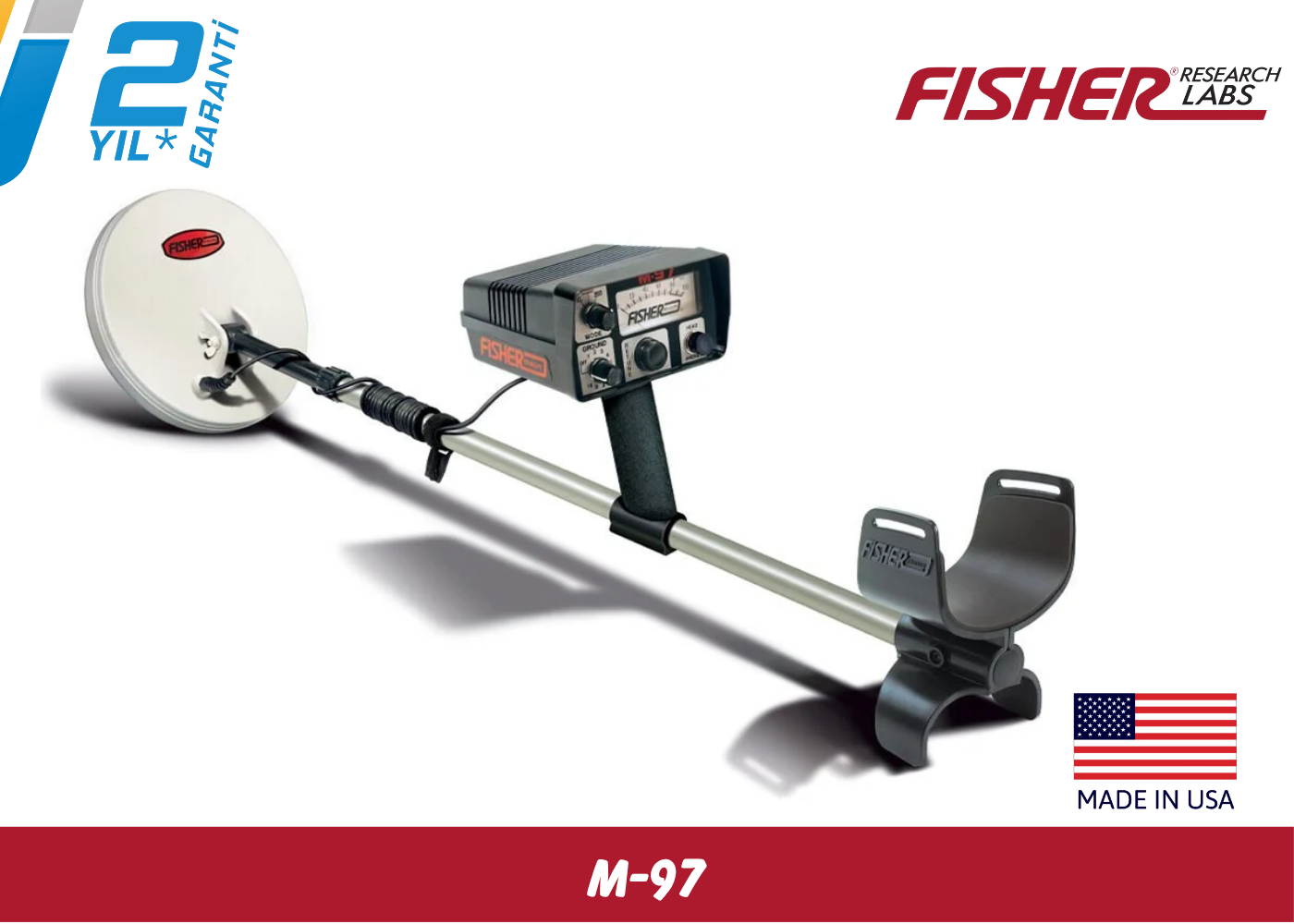 FISHER M97 Rögar Kapağı Tespit Dedektörü