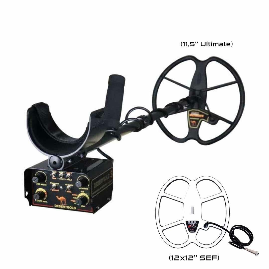 DESERT GOLD 3 Dedektör (11,5'' Ultimate+12x12'' Sef)