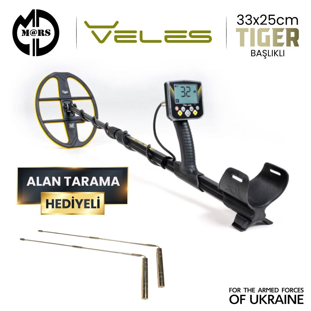 Mars MD VELES Dedektör – TIGER 33x25,5cm Başlık