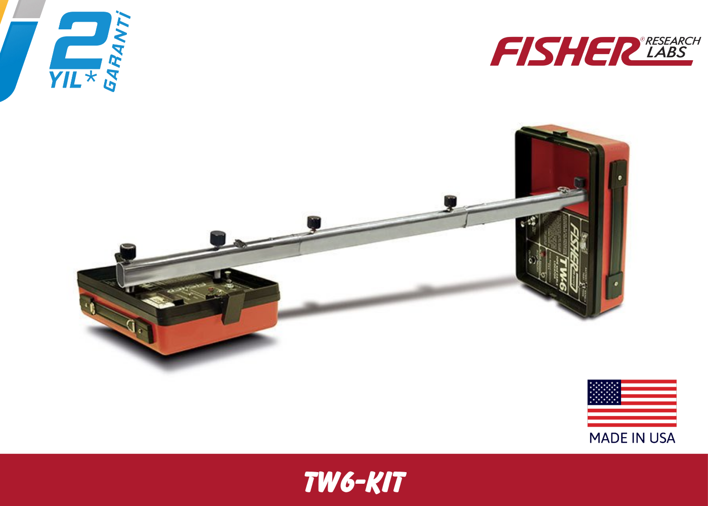 Fisher TW6-Kit Kablo ve Boru Tespit Cihazı