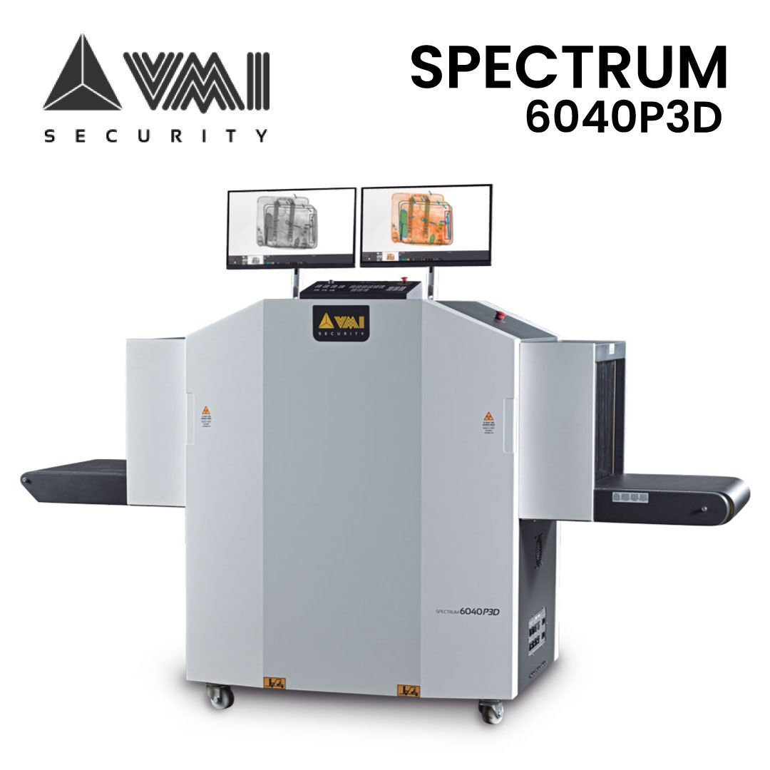 SPECTRUM 6040 P3D ÜÇ BOYUT PERSPEKTİF GÖRÜNTÜLÜ BAGAJ KONTROL X-RAY CİHAZI