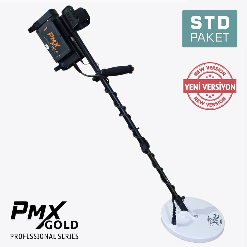 Pimax PMX Gold Profesyonel Altın ve Define Dedektörü - Standart Paket